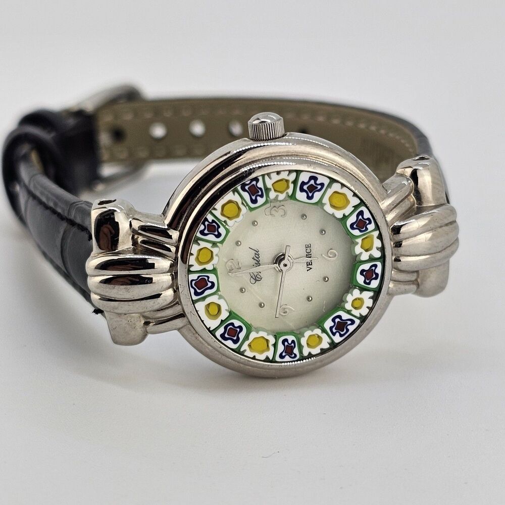 Antica Murrina Veneziana 26MM Women's Watch White Dial New Leather Bands Battery - Picture 6 of 14